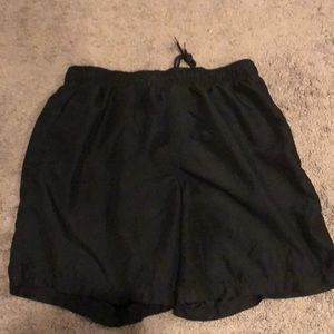 Faded Glory Large(36/38) Black swim trunks